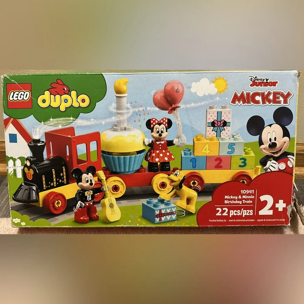 LEGO DUPLO Mickey & Minnie Celebration Train Set - Picture 1 of 5